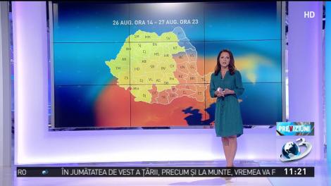 Cum va fi vremea &icirc;n urmăroarea perioadă