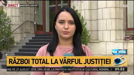 Război de proportii la v&acirc;rful justiţiei din Rom&acirc;nia