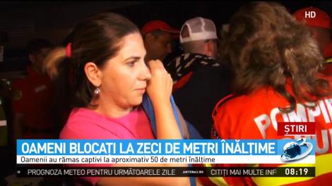 Mai multe persoane au rămas blocate &icirc;n telegondole, la Piatra Neamţ