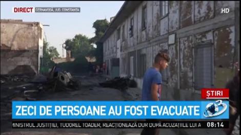 Imagini după incendiul devastator din Cernavodă. 15 familii au rămas fără case