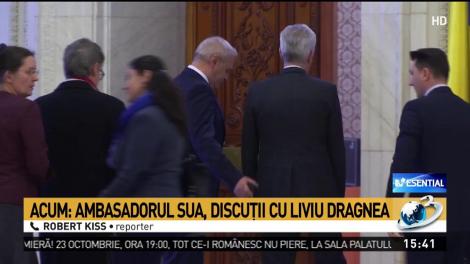 Ambasadorul SUA, discuţii cu Liviu Dragnea