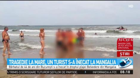 Tragedie la mare, un turist s-a &icirc;necat la Mangalia