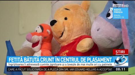 Situație revoltătoare &icirc;ntr-un centru de plasament! O fetiță cu dizabilități, lovită de cea care o &icirc;ngrijea