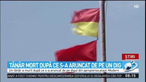 Un t&acirc;năr de 28 de ani a murit după ce a sărit de pe un dig