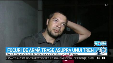 Focuri de armă trase asupra unui tren de călători care circula de la Timişoara la Reşiţa