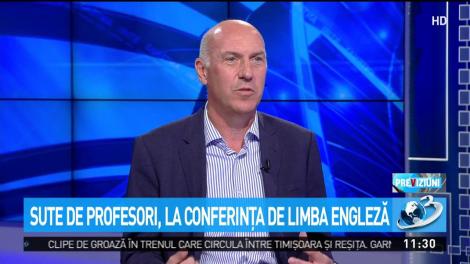 Sute de profesori, la conferința de limba engleză