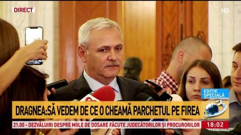 Dragnea: Nu sunt în dispută cu Gabriela Firea. A făcut afirmații grave!