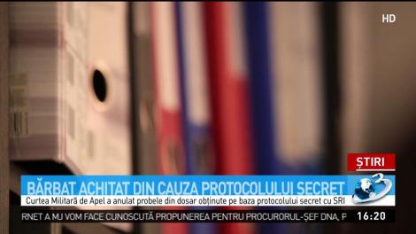 Premieră &icirc;n justiţia rom&acirc;nească. Bărbat achitat din cauza protocolului secret