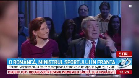 Discursul româncei care a preluat funcţia de ministru al Sporturilor în Franţa