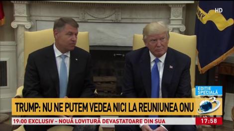 Trump i-a trimis o scrisoare lui Klaus Iohannis. România, în atenția SUA
