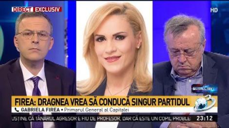 Gabriela Firea, explicații după declarațiile liderului PSD: Dragnea mi-a dat dreptate în această seară