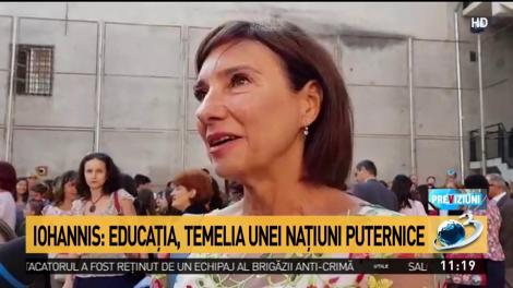 Prima zi de școală. Carmen Iohannis a preluat, ca diriginte, o clasă a IX-a: &bdquo;Fiind an centenar,&nbsp;aspiraţiile noastre vor fi şi mai &icirc;nalte&rdquo;