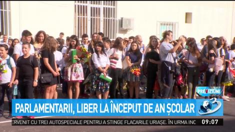 Parlamentarii, liber la &icirc;nceput de an şcolar