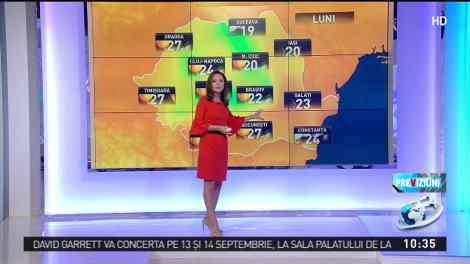 Cum va fi vremea &icirc;n umătoarele zile