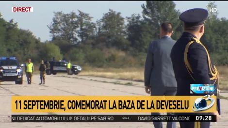 11 septembrie, comemorat la baza de la Deveselu