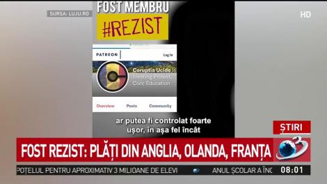 Dezvăluiri-bombă din interiorul mişcării #rezist