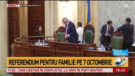 Referendum pentru familie pe 7 octombrie