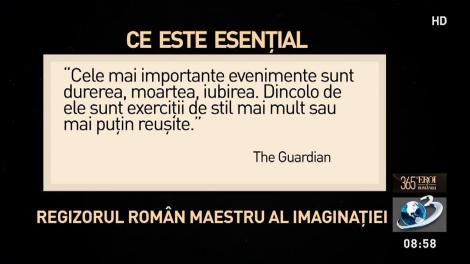 365 de eroi ai Rom&acirc;niei. Silviu Purcărete, regizorul rom&acirc;n maestru al imaginaţiei