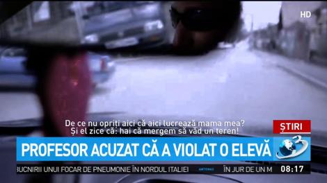 Profesor acuzat că a violat o elevă