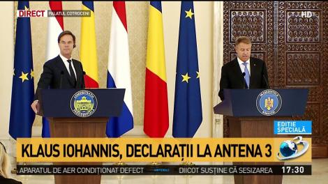 Klaus Iohannis: Am discutat despre mandatul Rom&acirc;niei