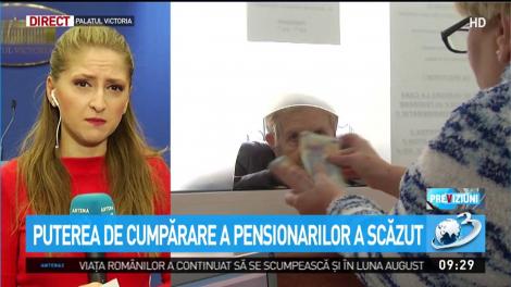 Puterea de cumpărare a pensionarilor a scăzut