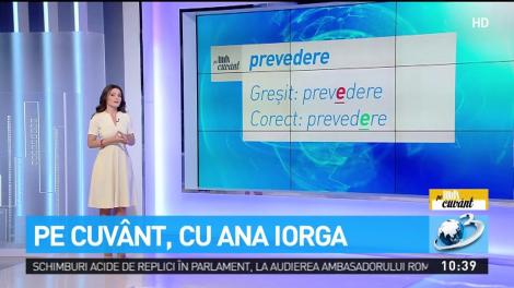 Cum accentuăm corect cuvintele ''prevedere'' şi ''butelie''