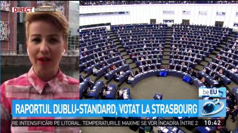 Raportul dublu-standard, votat la Strasbourg