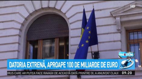 Datoria externă, aproape 100 miliarde de euro