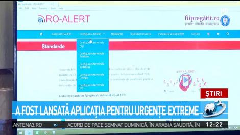 A fost lansată aplicația pentru urgențe extreme. Anunțul făcut de Raed Arafat