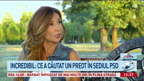 PSD merge cu Dumnezeu &icirc;nainte! Ce a căutat un preot &icirc;n sediul partidului