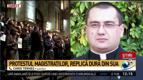 Protestul magistraților, replică dură din SUA