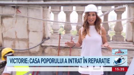 Cu buldozerul &icirc;n Parlament. Casa Poporului a intrat &icirc;n reparație