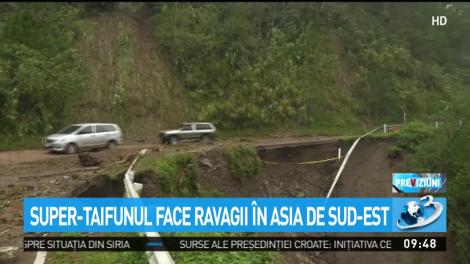 Super-taifunul face ravagii în Asia de sud-est