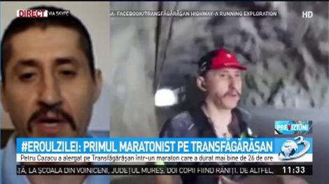 Petru Cazacu, primul maratonist pe Transfărăşan