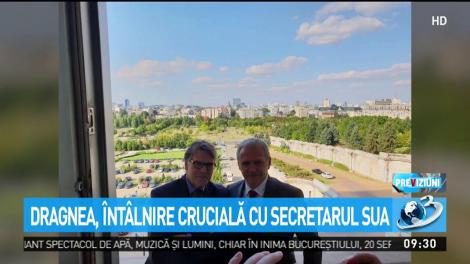 Dragnea, &icirc;nt&acirc;lnire crucială cu secretarul SUA