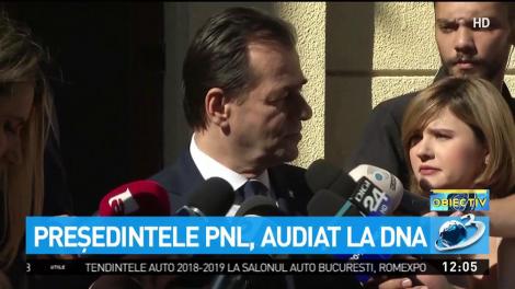 Ludovic Orban, după ce a fost audiat: Mi se pare curios să fiu chemat la DNA