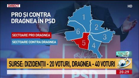 Cum arată taberele în PSD înainte de CEX