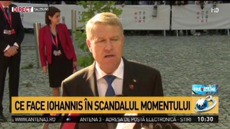 Klaus Iohannis, declarațiile momentului după scandalul PSD