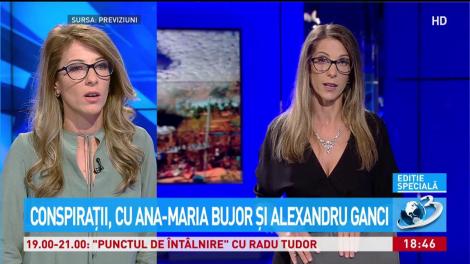 Conspirații, o nouă emisiune la Antena 3, de s&acirc;mbătă. Cu ana Bujor şi Alexandru Ganci