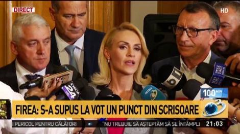 S-a terminat ședința CEx a PSD. Declarațiile Gabrielei Firea