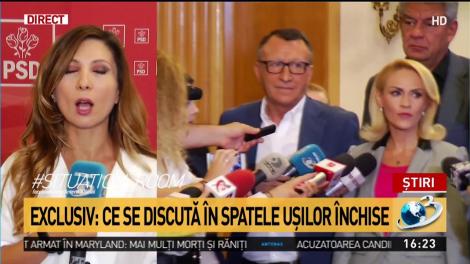 Exclusiv: Firea i-a cerut demisia lui Dragnea în şedinţa CEX