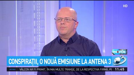 Conspiraţii, o nouă emisiune la Antena 3