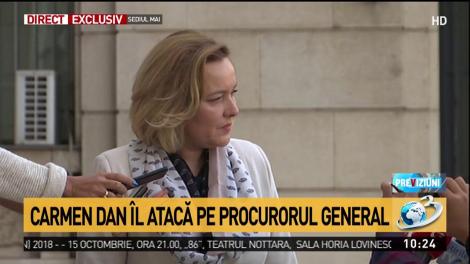 Carmen Dan, despre dosarul șefilor din Jandarmerie