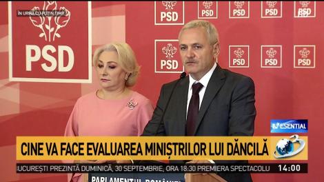 Ședință &icirc;n PSD. Liviu Dragnea a anunțat cine va face evaluarea miniștrilor din Guvern