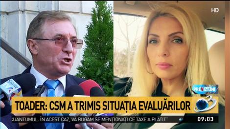 Avocata Laura Vicol, după răspunsul dat de CSM lui Tudorel Toader: Cu siguranță va propune revocarea procurorului general