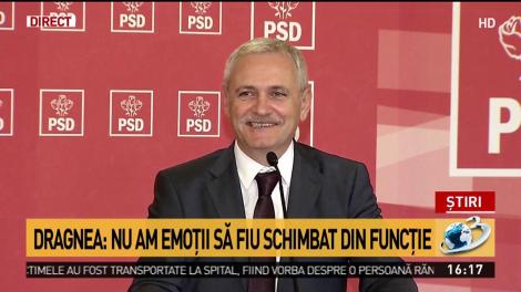 Dragnea: Nu o să afle nimeni niciodată câţi acoperiţi mai sunt în PSD