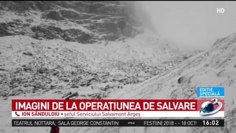 Cei doi turişti au fost recuperaţi din munţii Făgăraş
