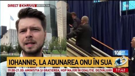 Iohannis, la adunarea ONU în SUA