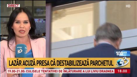 Lazăr, supărat pe presă că-l &icirc;ntreabă de bani