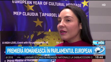 Premieră rom&acirc;nească &icirc;n Parlamentul European